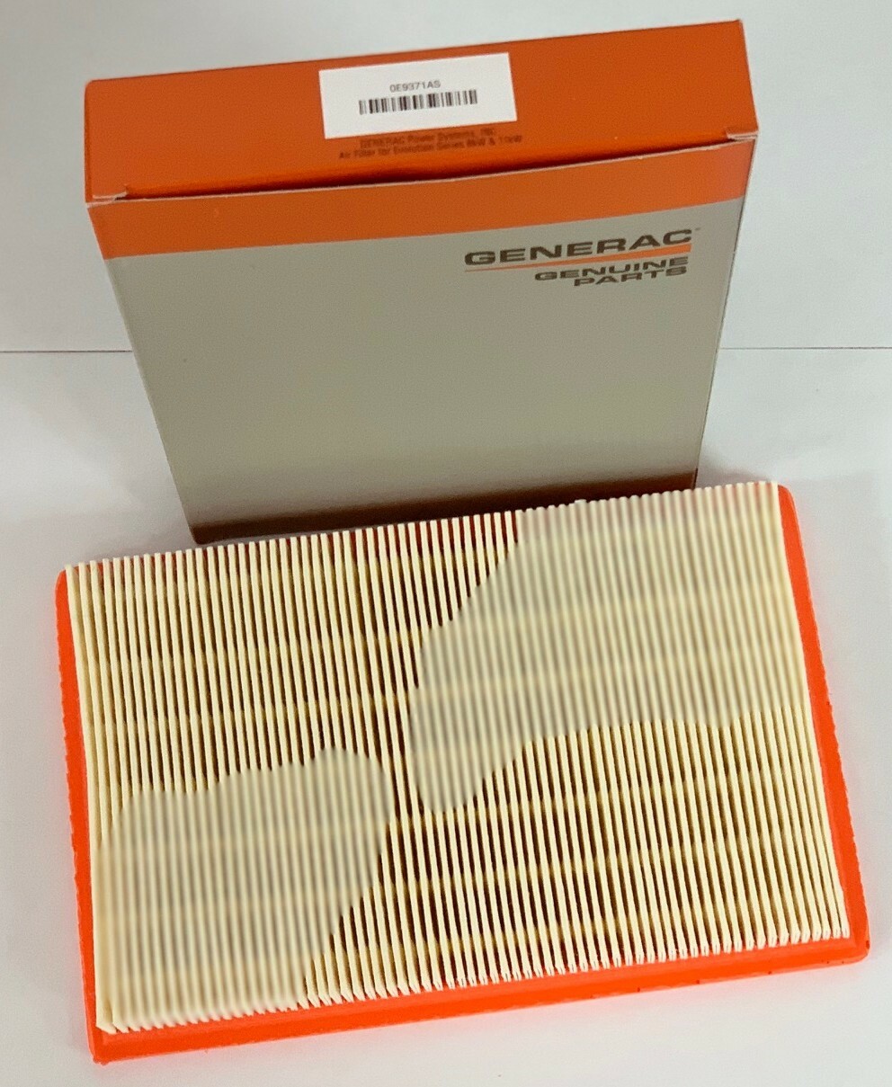 GENERAC 0E9371A 0E9371AS AIR FILTER *** FREE SAME DAY SHIPPING SEE DETAILS***