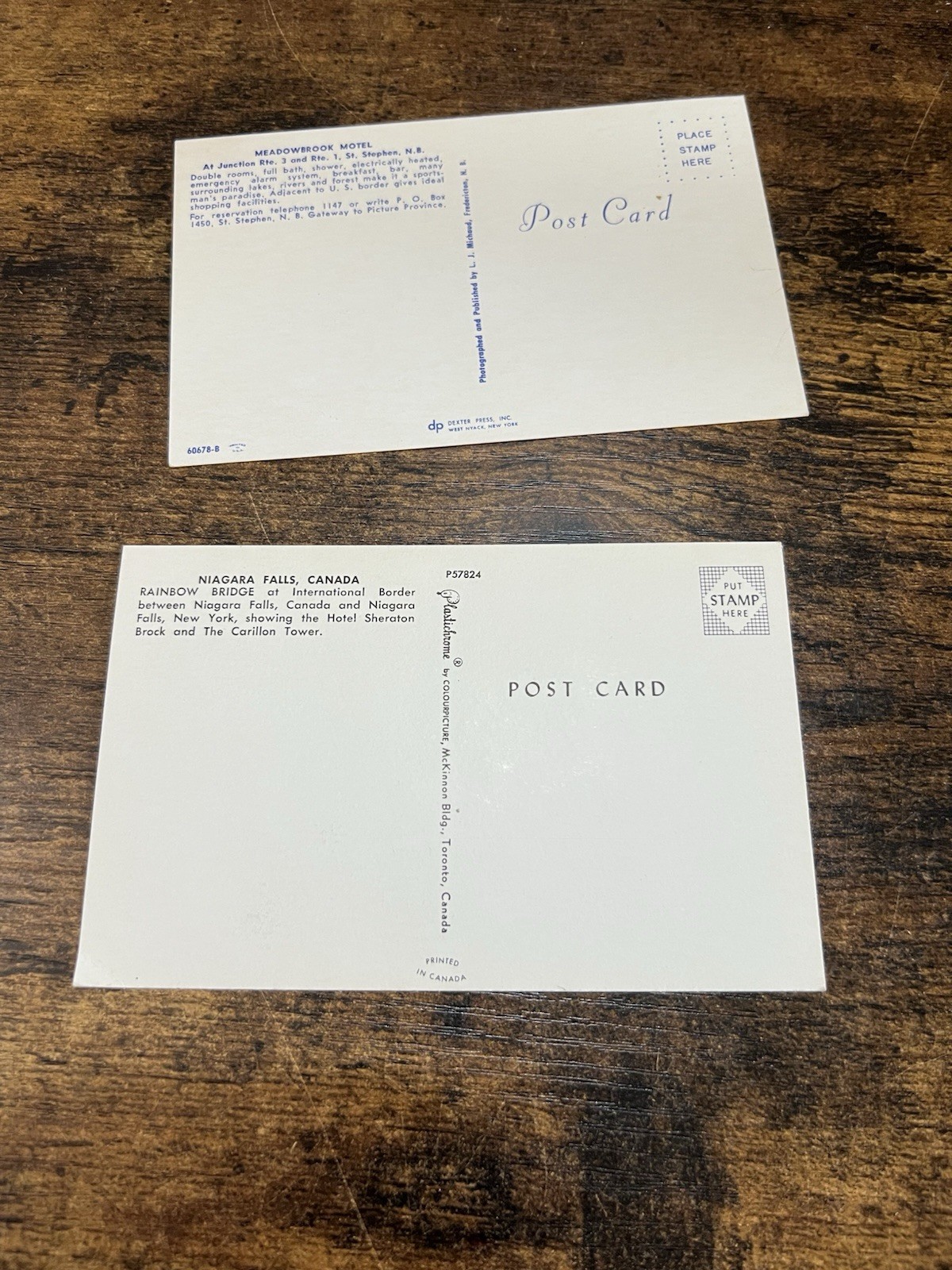 Vintage Postcard Lot of 8 Canada England USA Hotels School Space Unused Mixed