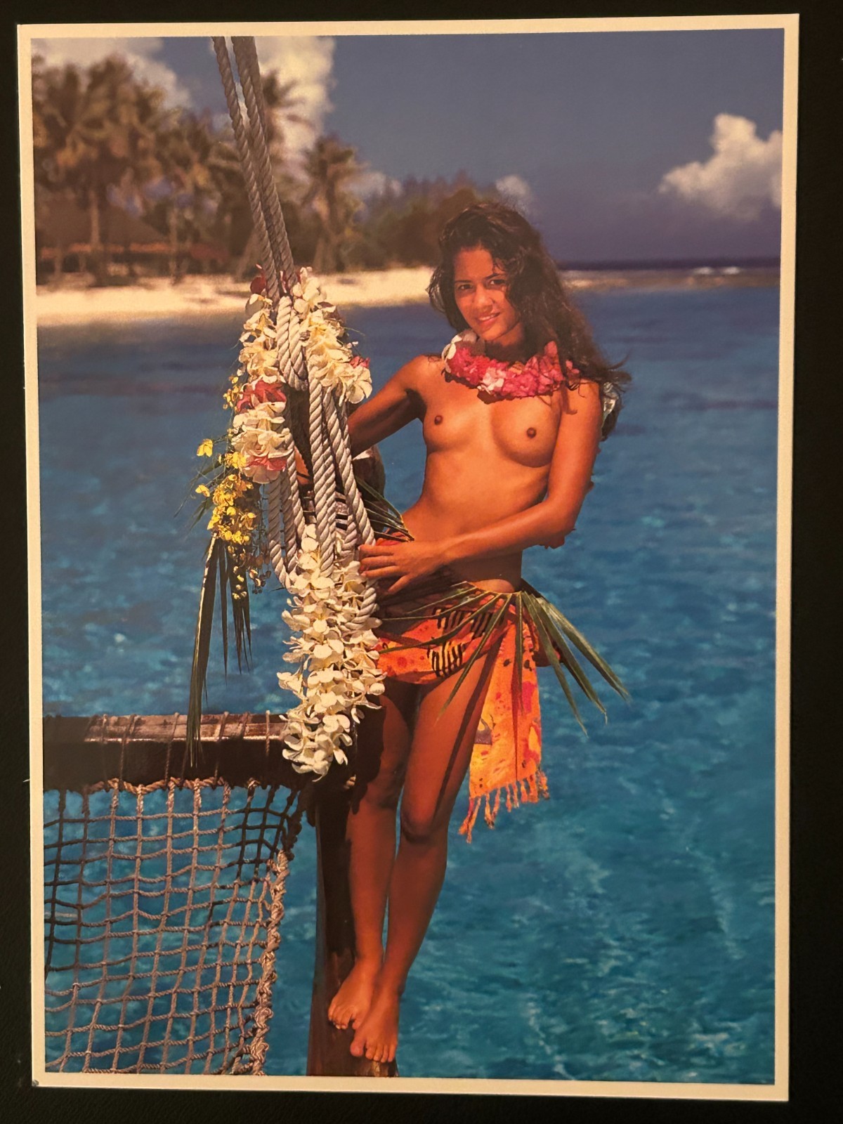Vintage Postcards From Tahiti Islands NATIVE WOMAN Lot of 10 (#19)