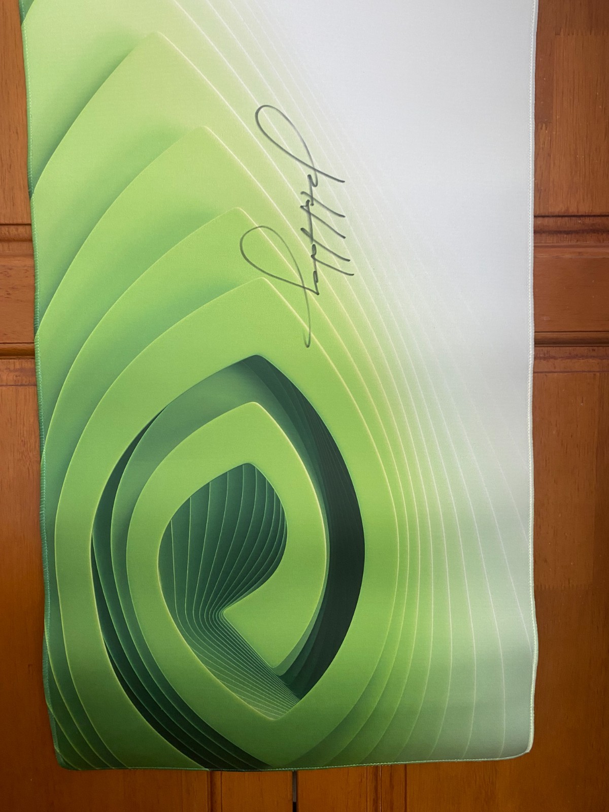 Jensen Huang Autographed Signed Mouse Pad Nvidia Limited RARE NEW 2026