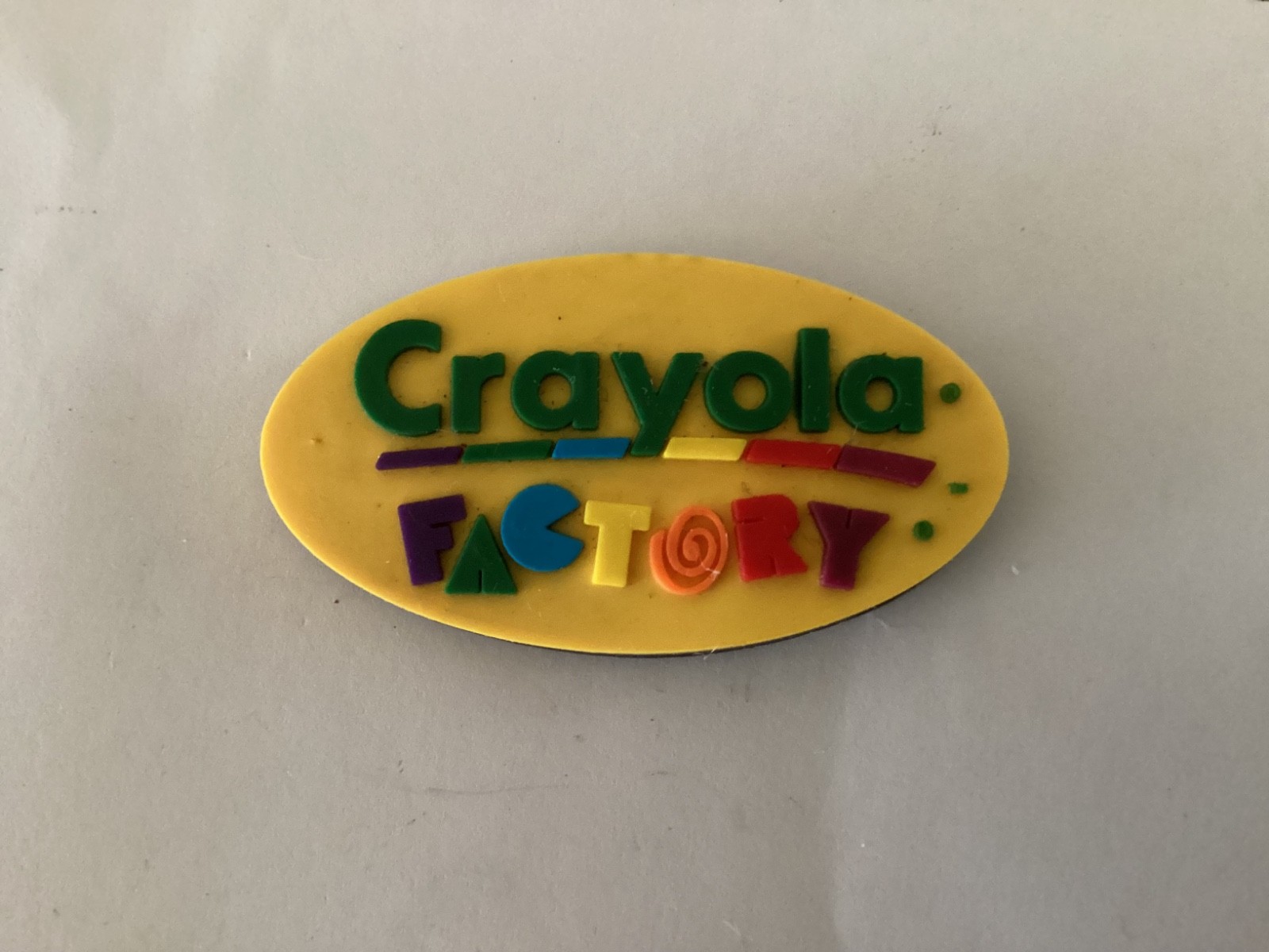 Crayola Factory Easton, Pennsylvania Small Size Rubber Fridge Magnet J6