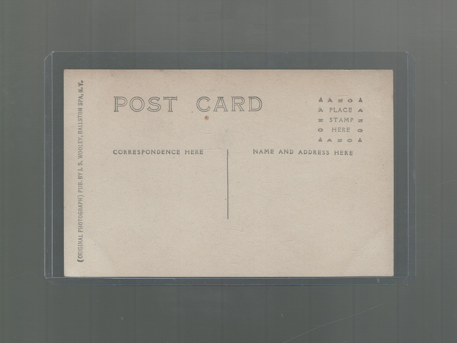 1912 YMCA Circus Silver Bay New York Railroad Adirondack Mountains RPPC