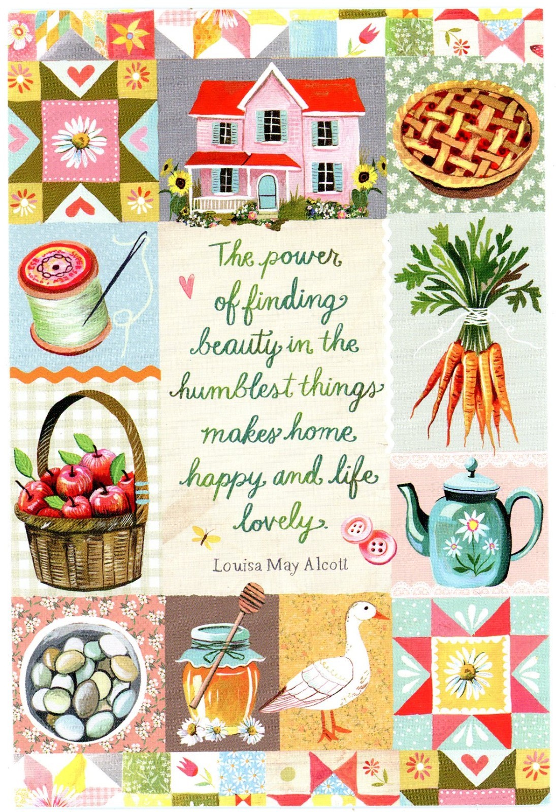 The Power of Finding Beauty…, Illustrator Katie Daisy, 2026 –New POSTCARD