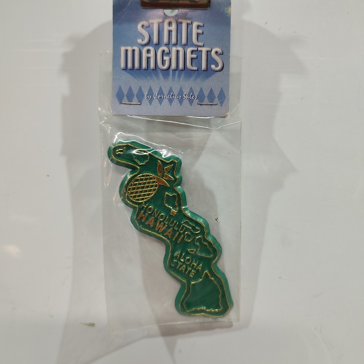 State Souvenir Magnet Hawaii Fridge Refrigerator State Shaped Keepsake