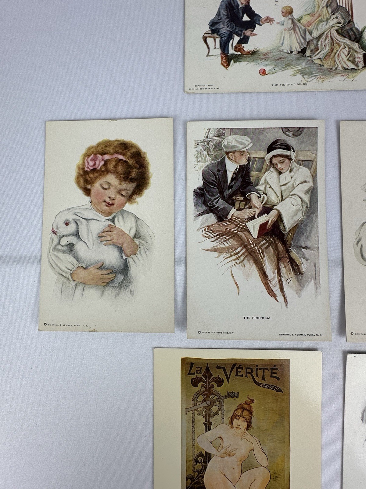 Lot Of 16 Vintage Antique Postcards