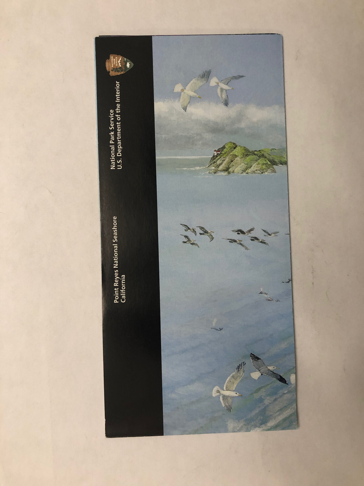 Point Reyes National Seashore Park GPO 2021 NEWEST Unigrid Brochure Map CA
