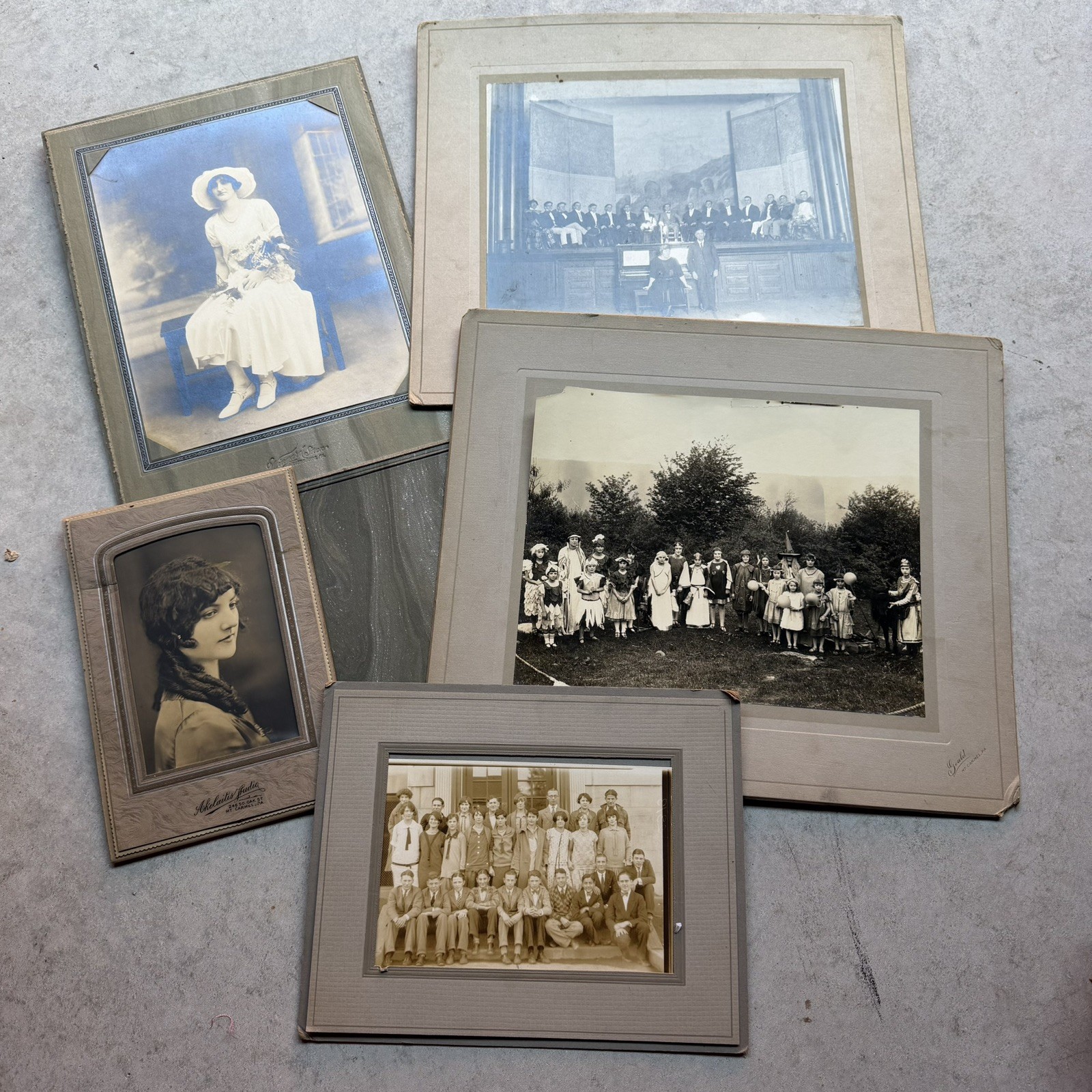 Lot of 100 + Vintage People Military Women early 1900’s