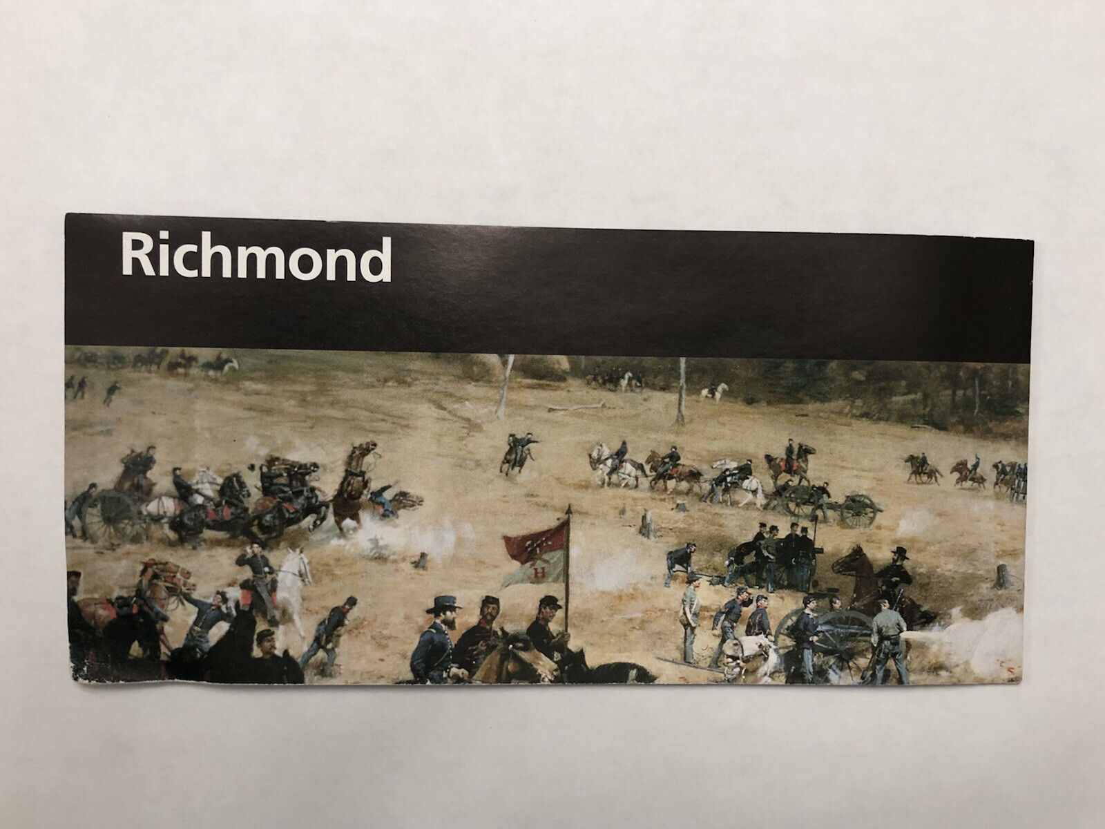 Richmond National Battlefield Park Unigrid Brochure Map Newest Version Virginia