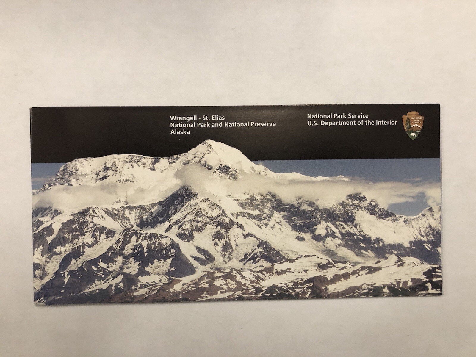 Wrangell St Elias National Park & Preserve Newest Unigrid Brochure Map Alaska