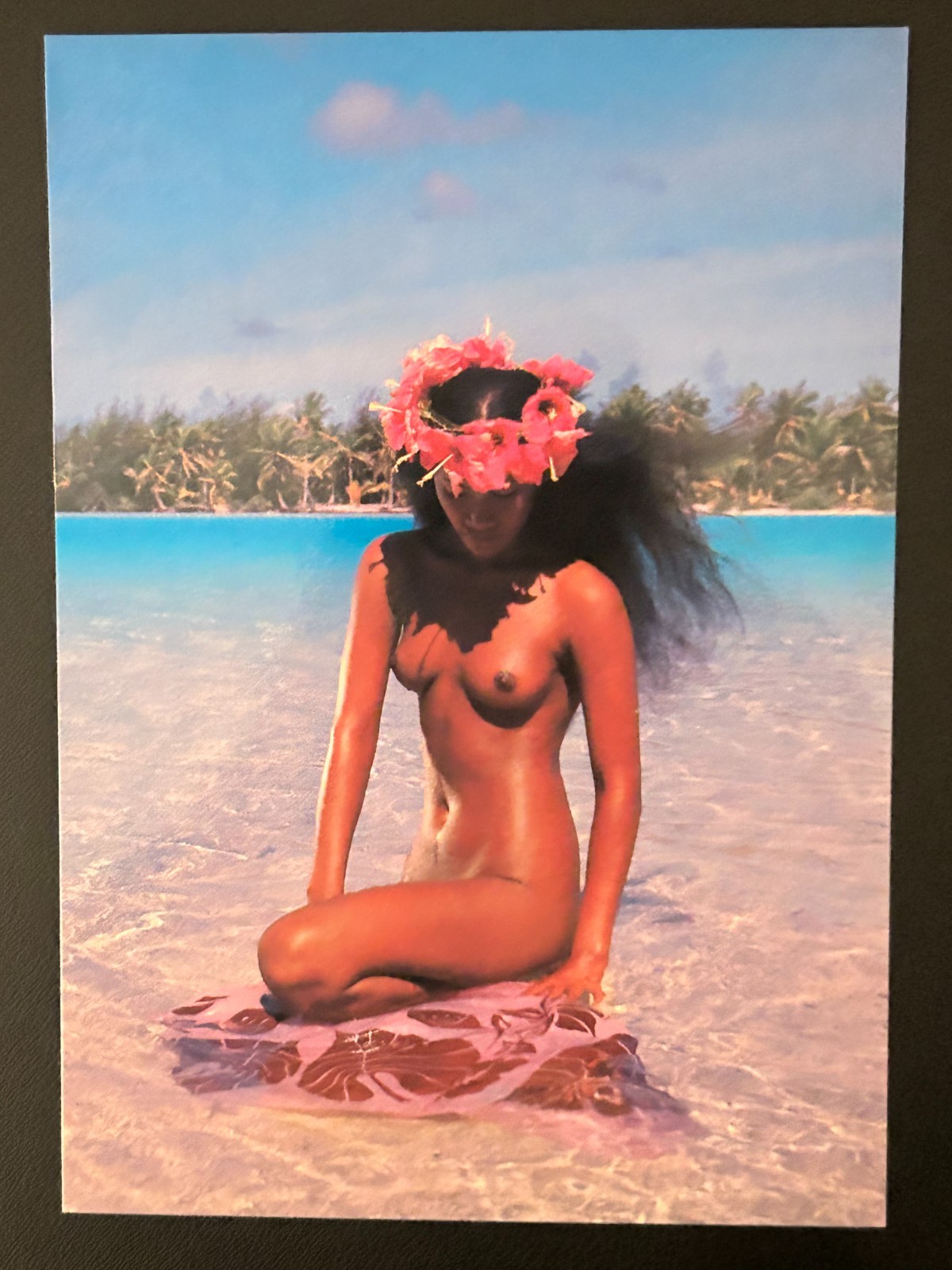 Vintage Postcards From Tahiti Islands NATIVE WOMAN Lot of 10 (#19)