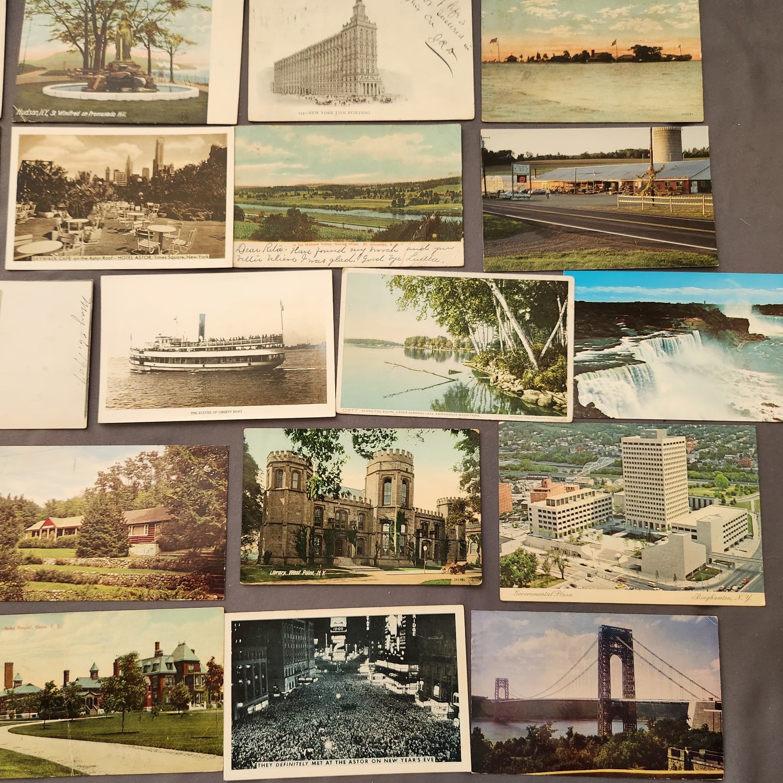 Lot of 75 NEW YORK Postcard Wildlife Nature Cities Landmark 1904 -2000’s Mix