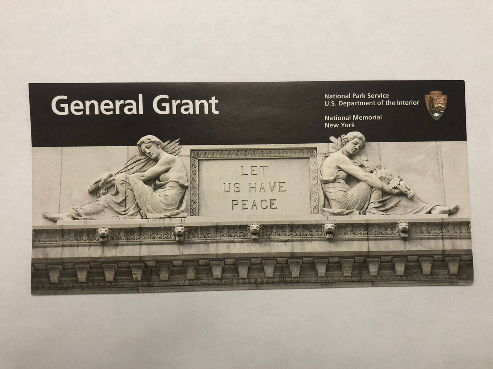General Grant National Memorial Park Unigrid Brochure Map New York NewestVersion