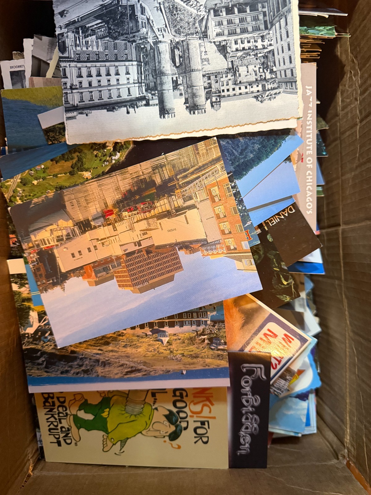 1100 Vintage Continental Postcards Lot Mixed States Countries Topics 6×4