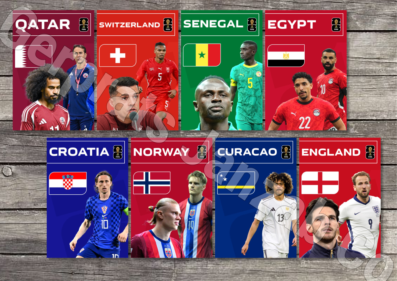 Set48 Postcards World Cup 2026 USA Mexico Canada FOOTBALL STADION STADIUM SOCCER
