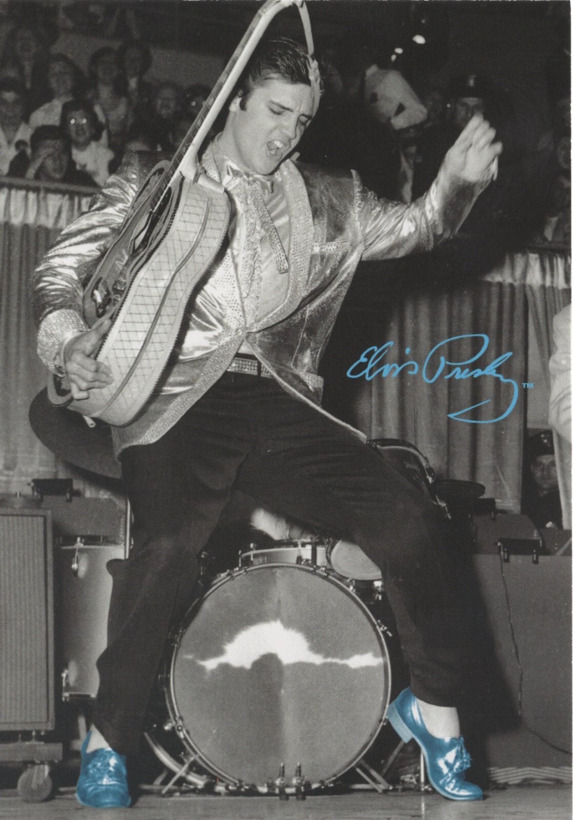 Elvis Presley Licensed Set of 5 (Five) Different 4X6 Color Postcards Free Ship!