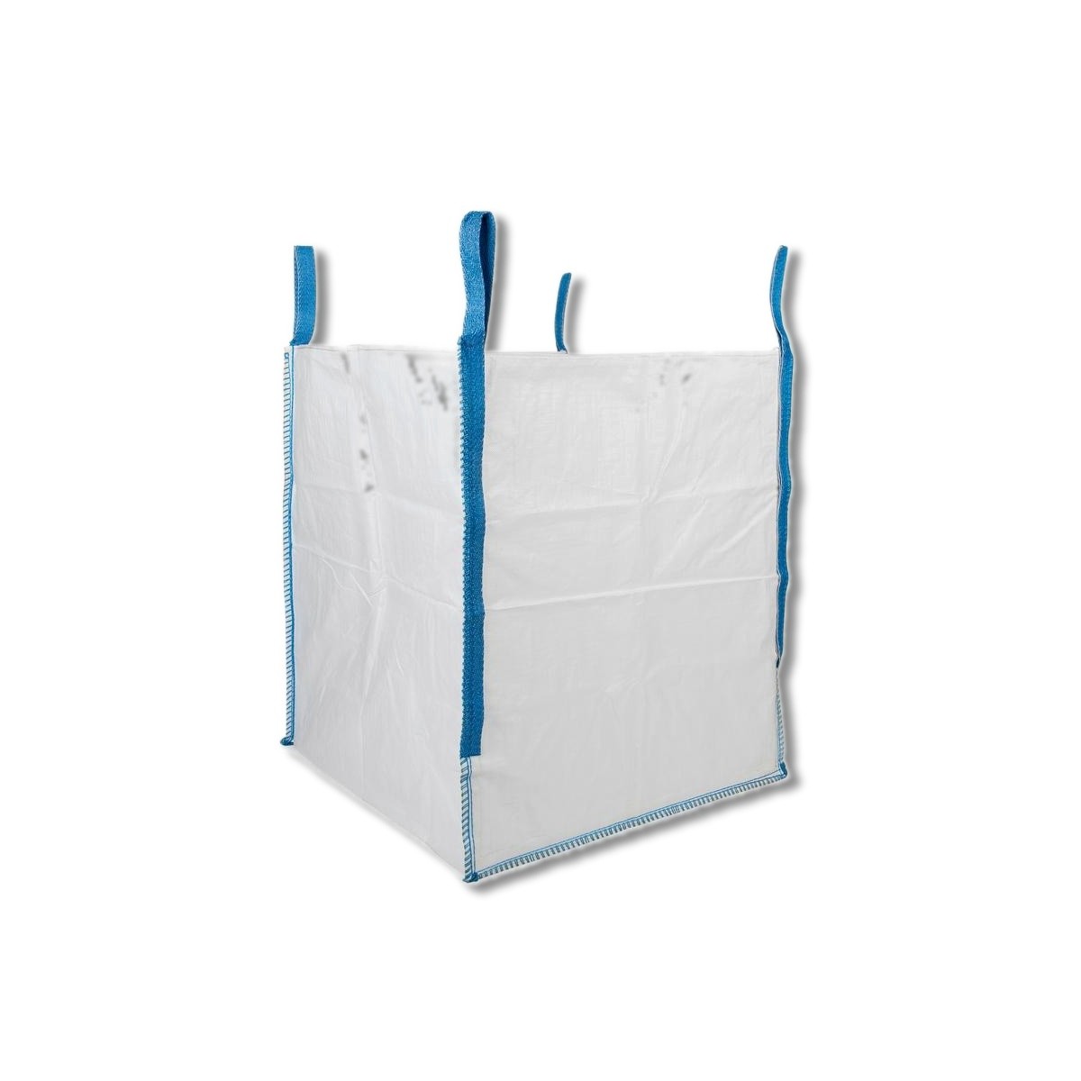 Halsted Builders Bag 200 gal White Plastic Open Top Garbage Can 1303204