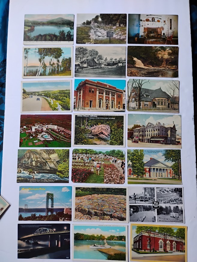 VIntage Lot of 120 Upstate New York NY Postcards