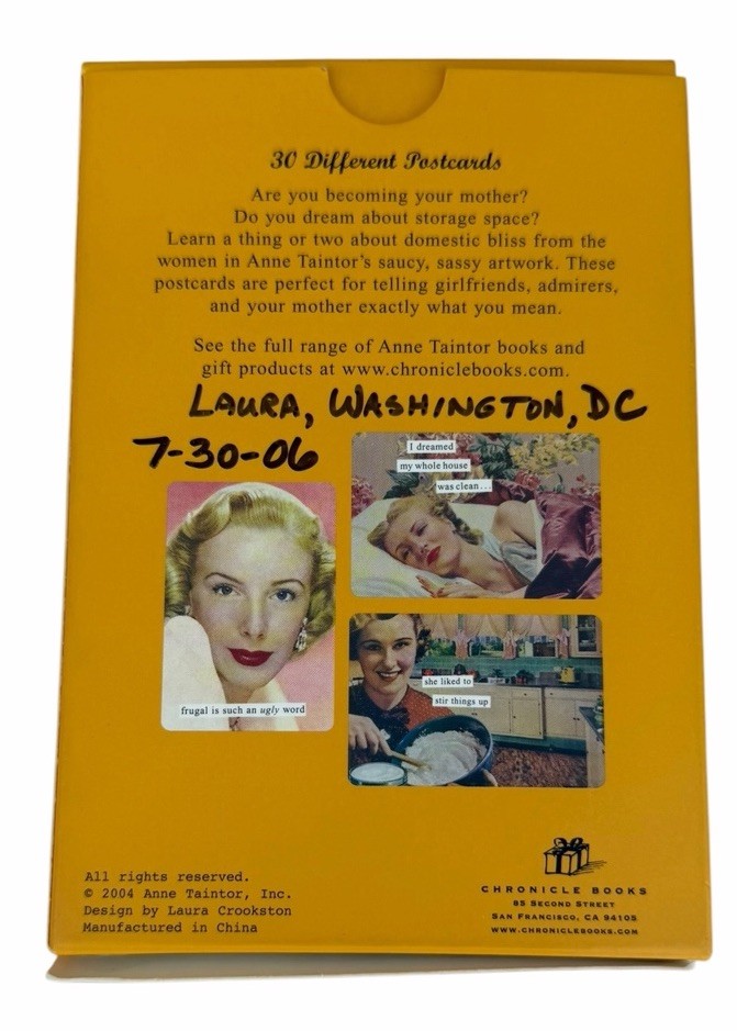 Anne Taintor Another Day In Paradise 27/30 Postcards Retro Housewife Humor 2004