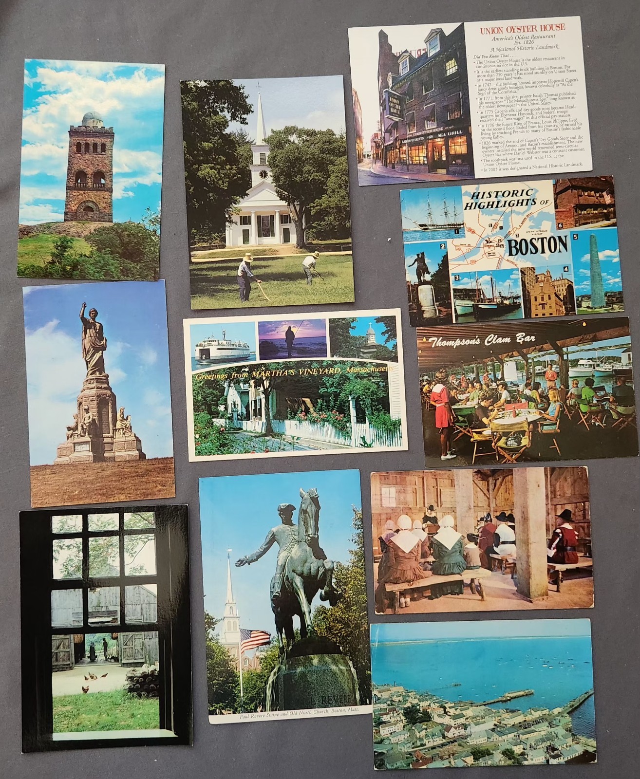 Lot of 42 Massachusetts Postcard Nature Cities Landmark 1950-2000’s Mix Vtg