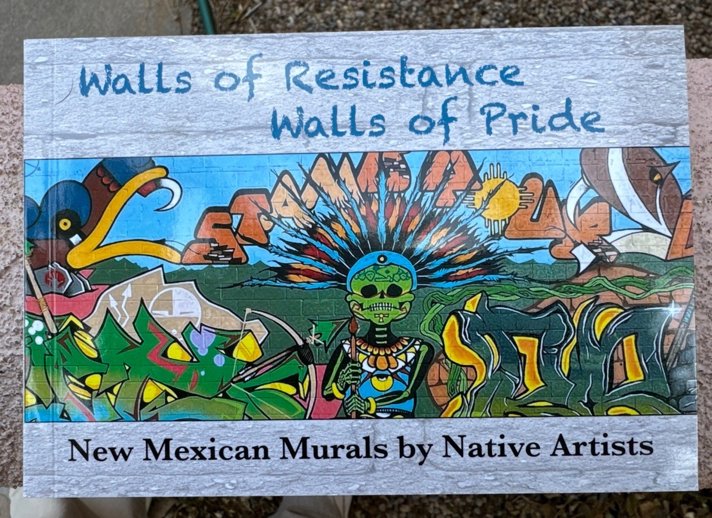 Indigenous Murals of New Mexico, Postcard Book, 25 Detachable Color Postcards.