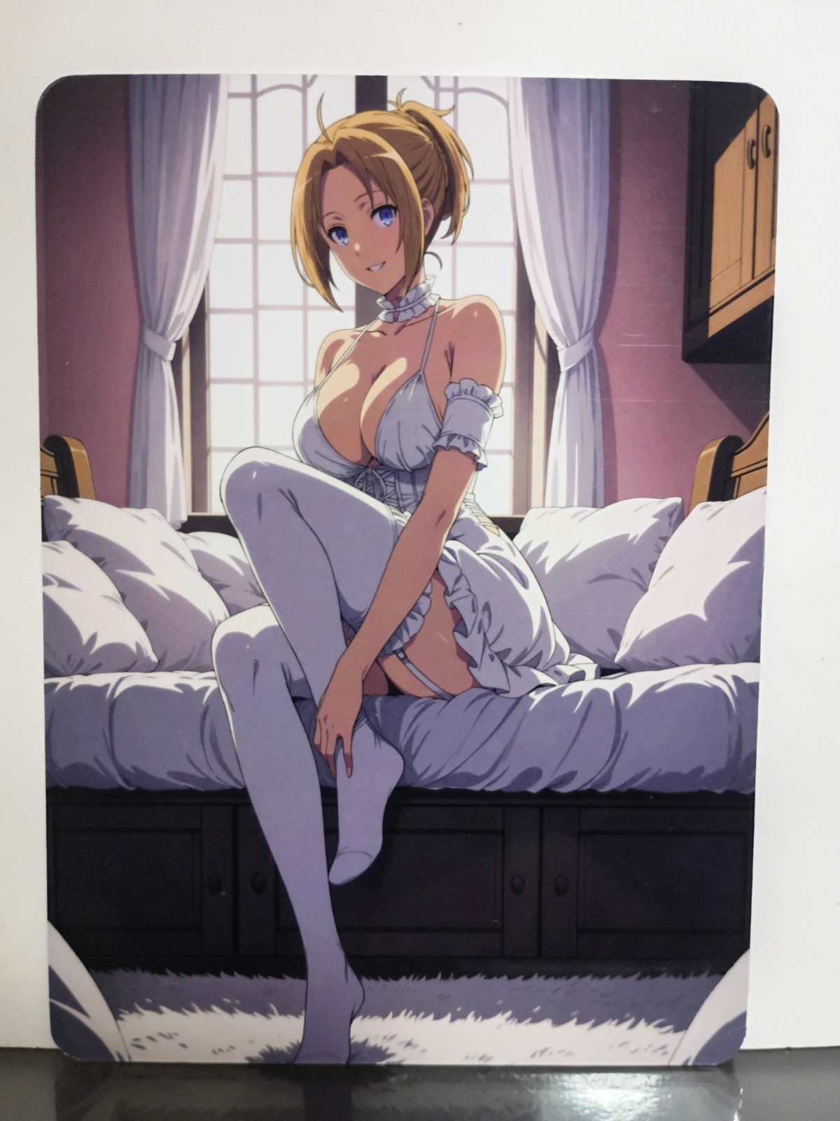 Zenith Greyrat Mushoku Tensei Anime Waifu ACG Art Card