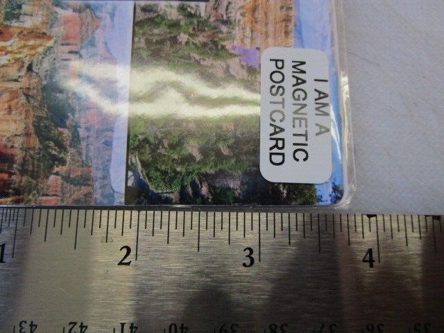 GRAND CANYON ARIZONA MAGNETIC POSTCARD NEW SEALED FREE SHIPPING