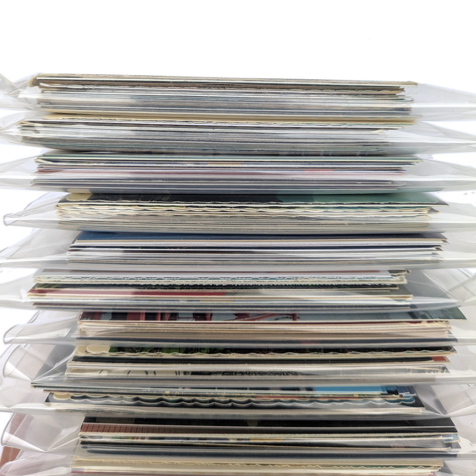 25 Unused 4×6 Postcards Lot – Unposted Bulk Continental – Blank Old Vintage