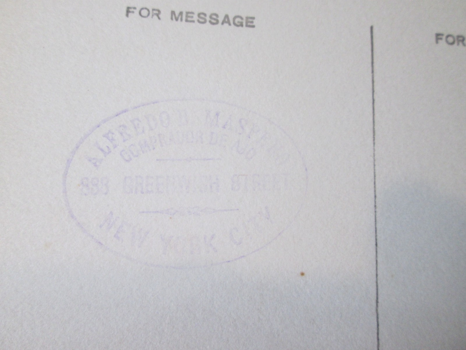 Antique RPPC Alfredo Maspero Garlic Buyer Greenwich NY Mexico Harvest Postcard