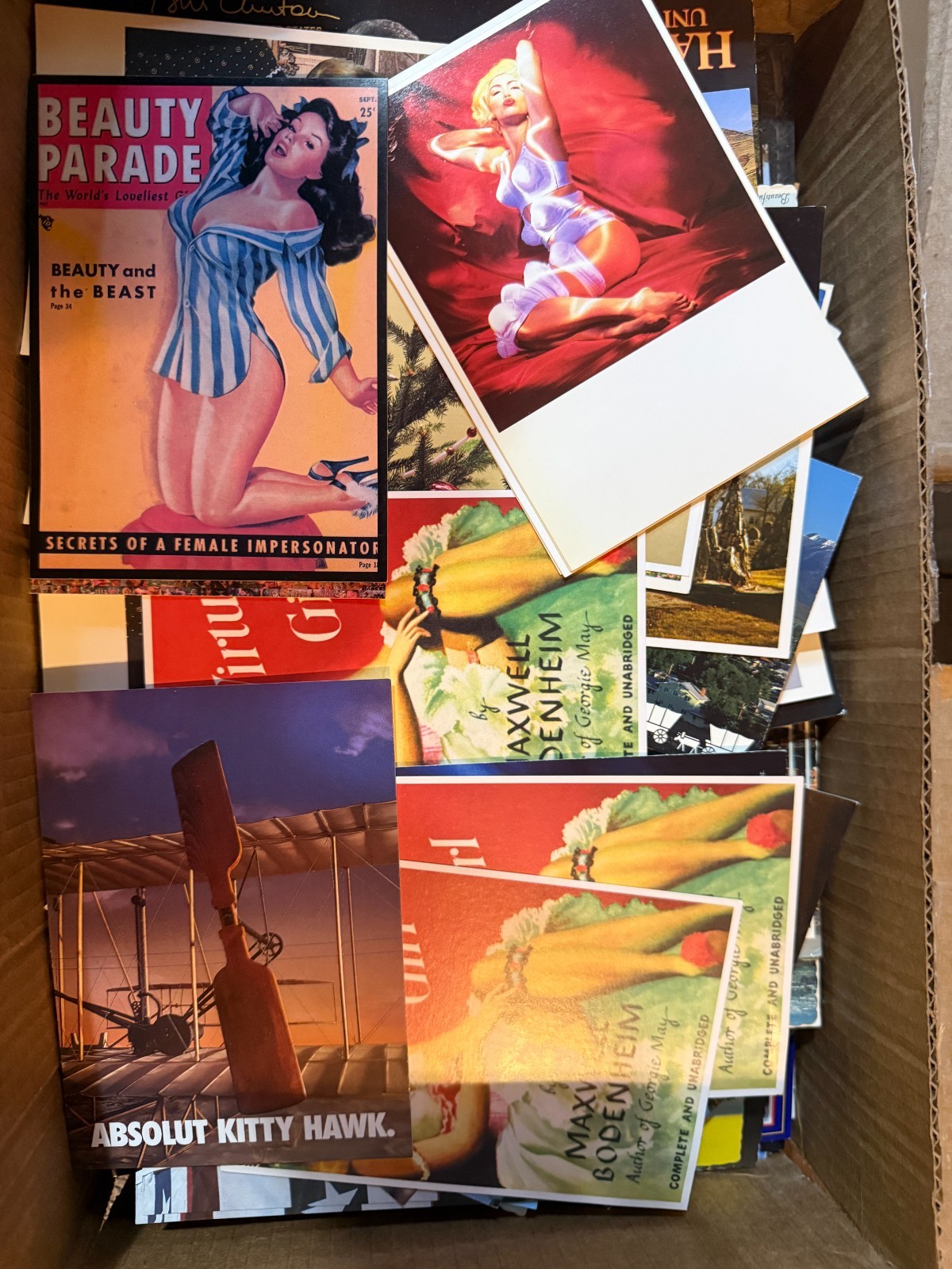 1100 Vintage Continental Postcards Lot Mixed States Countries Topics 6×4