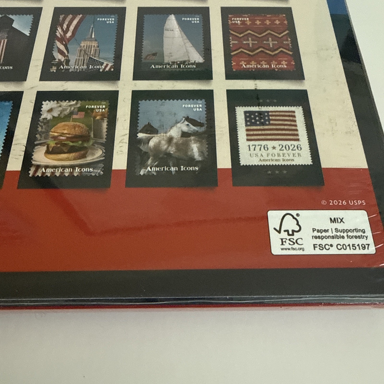 POLO RALPH LAUREN USA American Icons Oversized Postcards Set 1776 ⭐️ 2026
