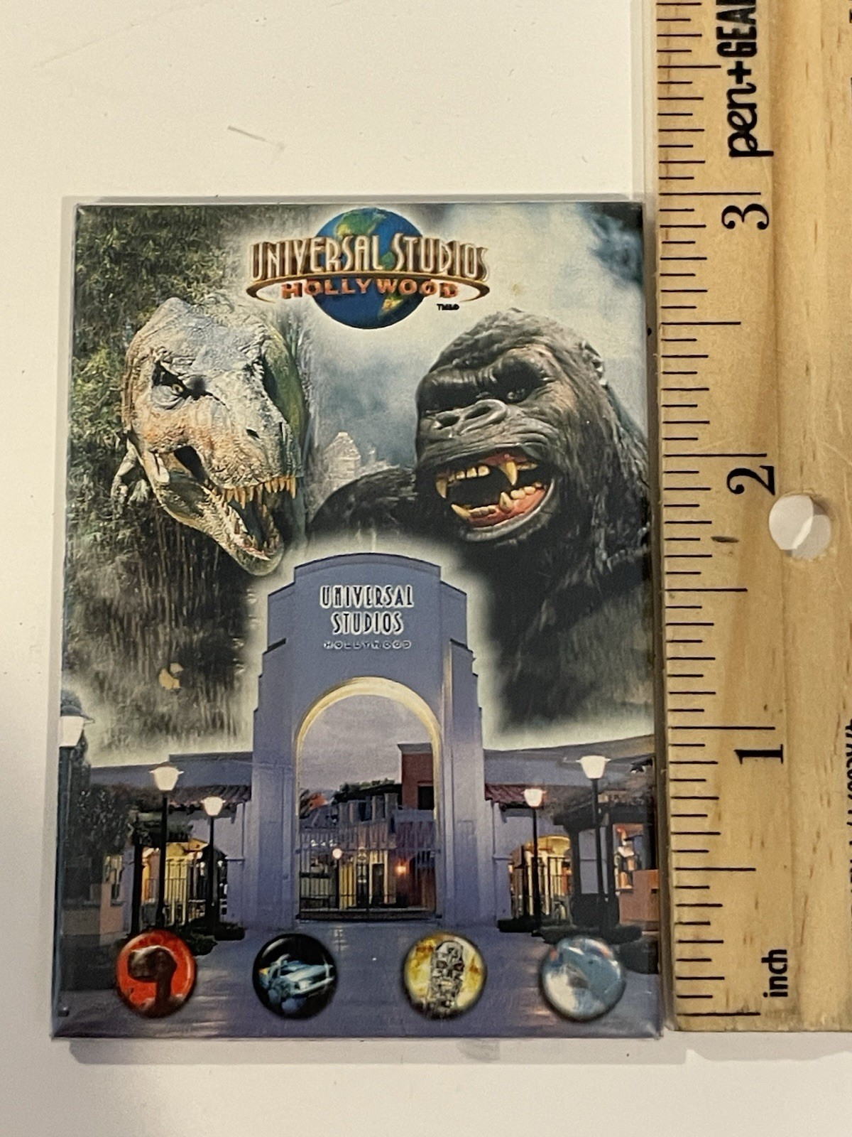 Vintage Universal Studios Hollywood Magnet California Theme Park