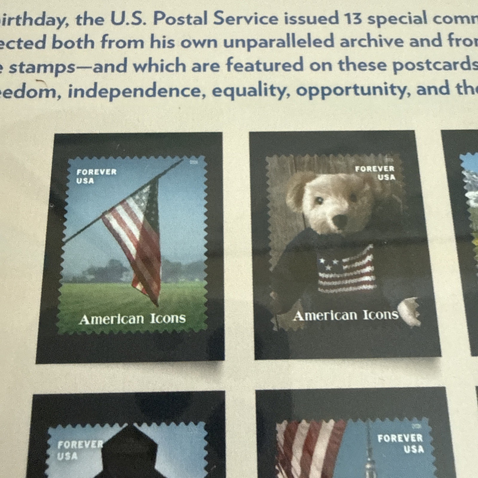 POLO RALPH LAUREN USA American Icons Oversized Postcards Set 1776 ⭐️ 2026