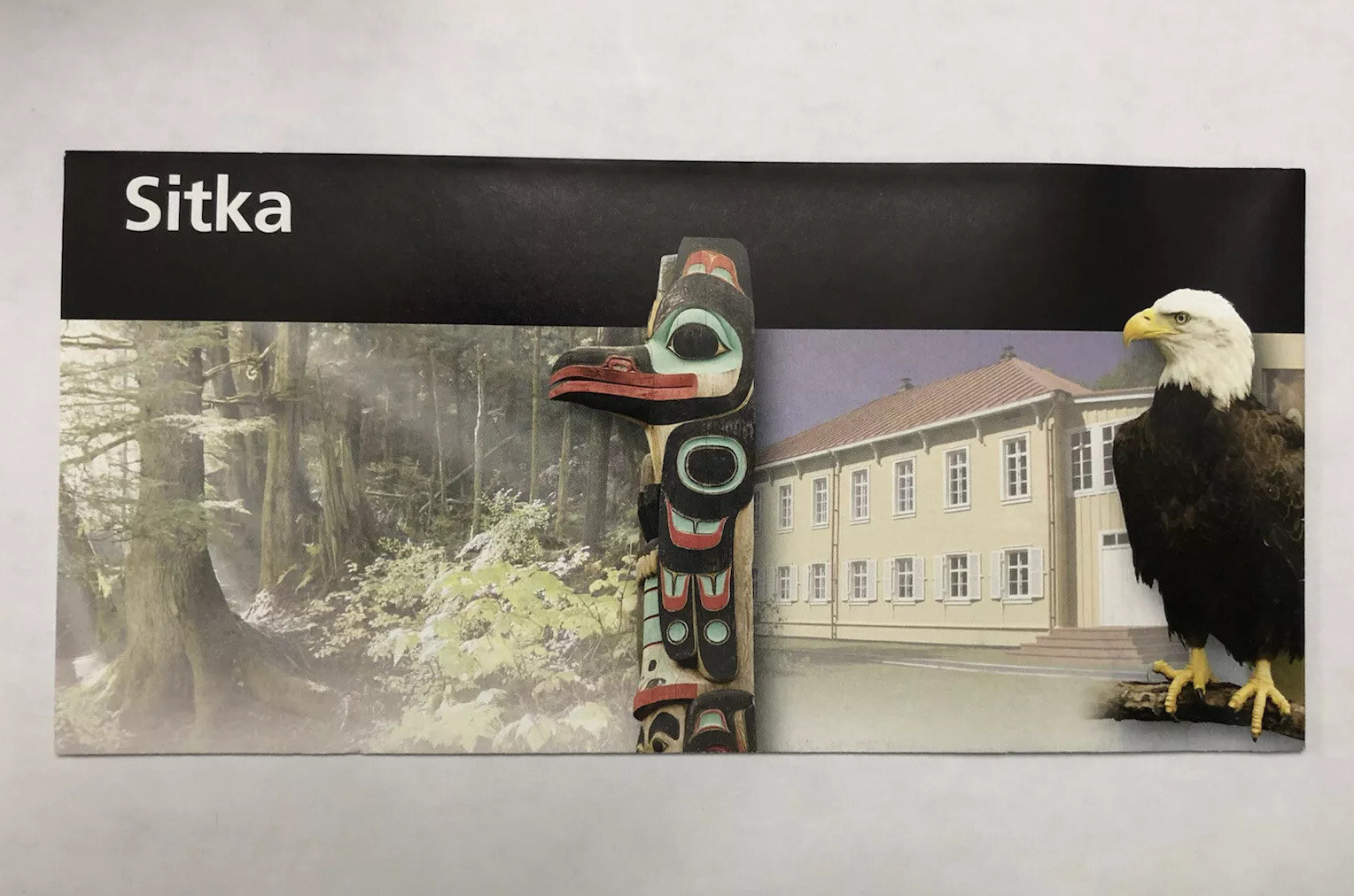 Sitka National Historical Park Unigrid Brochure Map NPS Newest Version Alaska