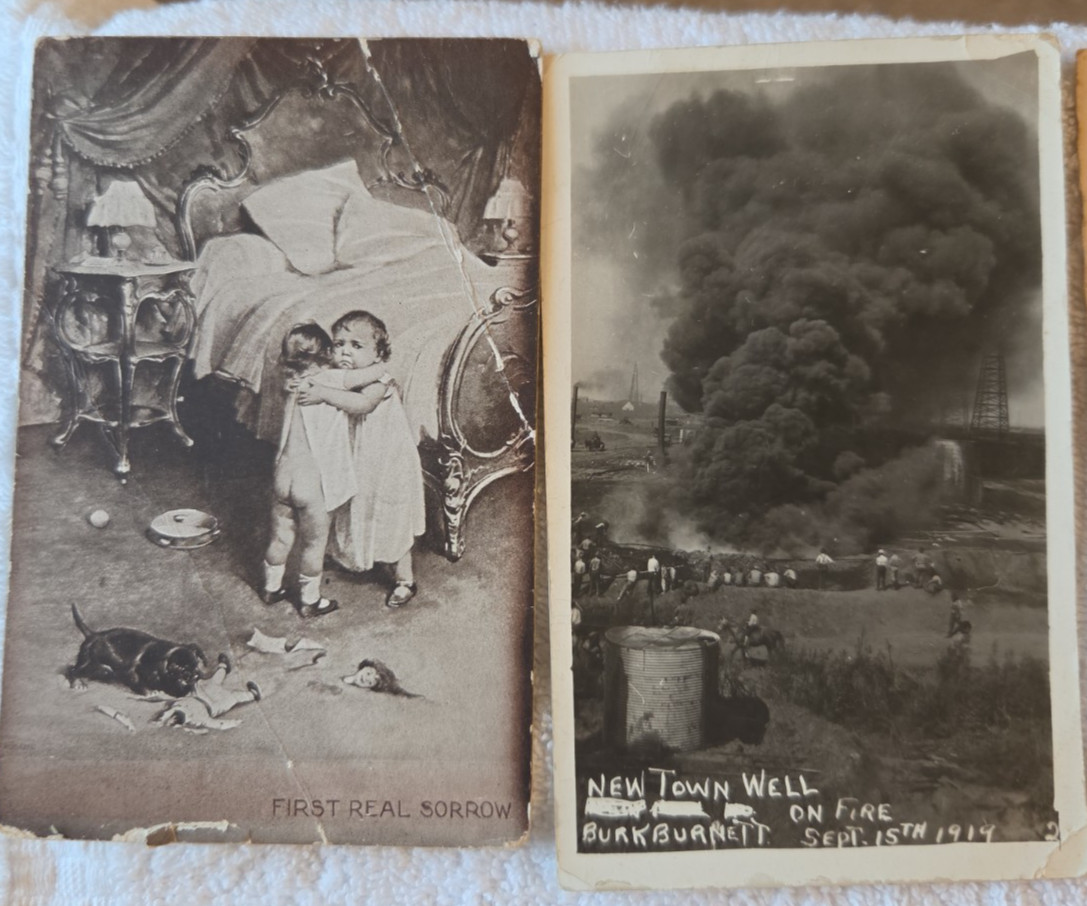 Antique Lot of 11 Souvenir Postcards some postmarked