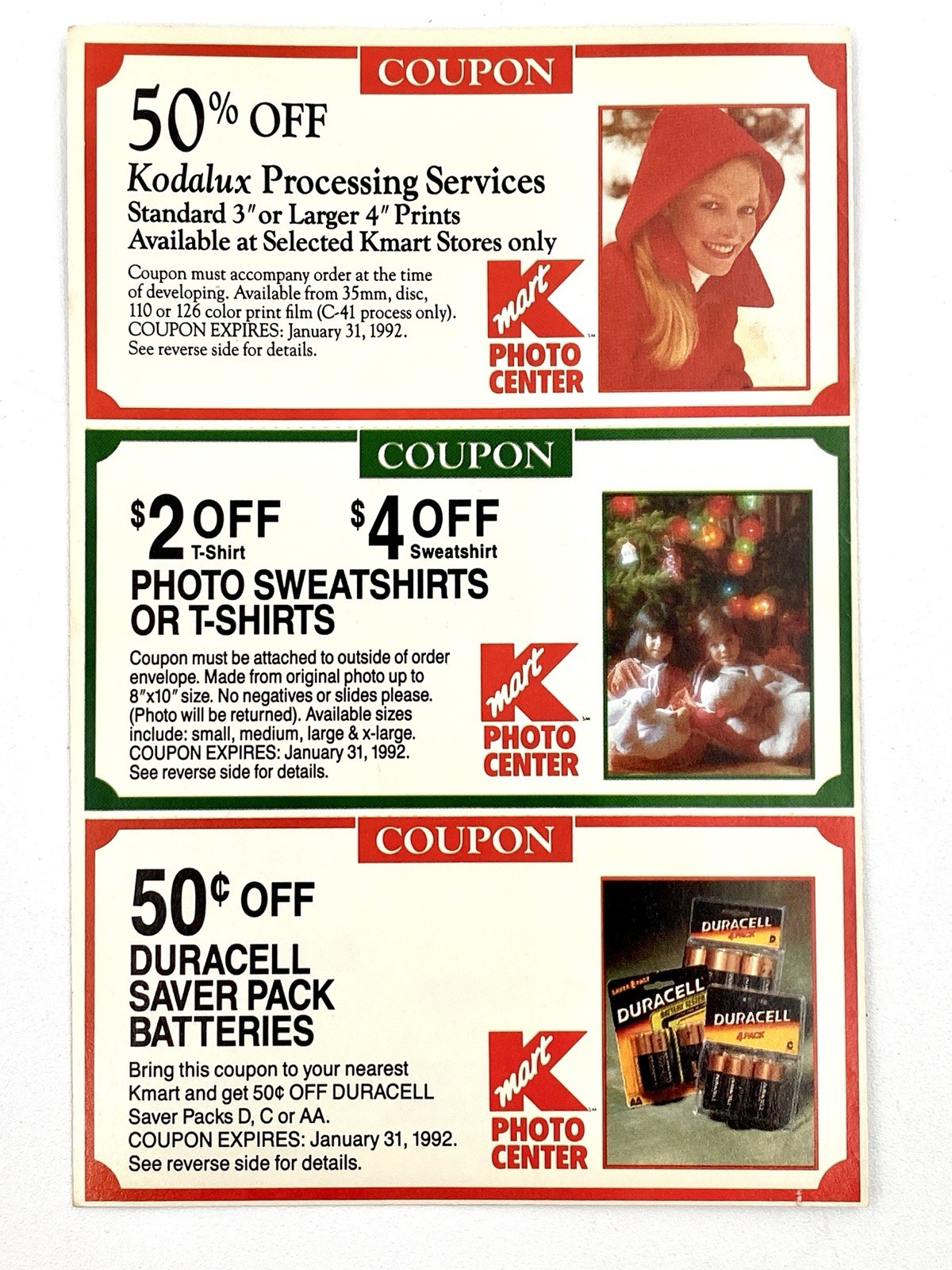 1991 Coca-Cola Happy Holidays Wherever I Go Santa Christmas Coupon Postcard