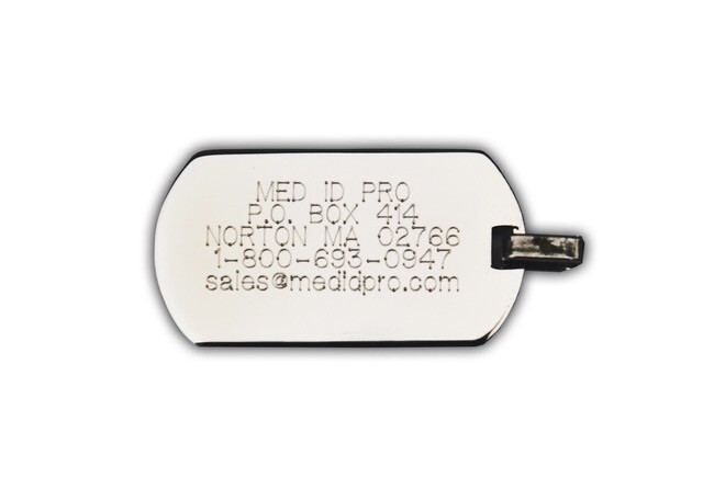 Medical Alert ID Keychain – FREE ENGRAVING / WALLET CARD & SHIPPING-USA