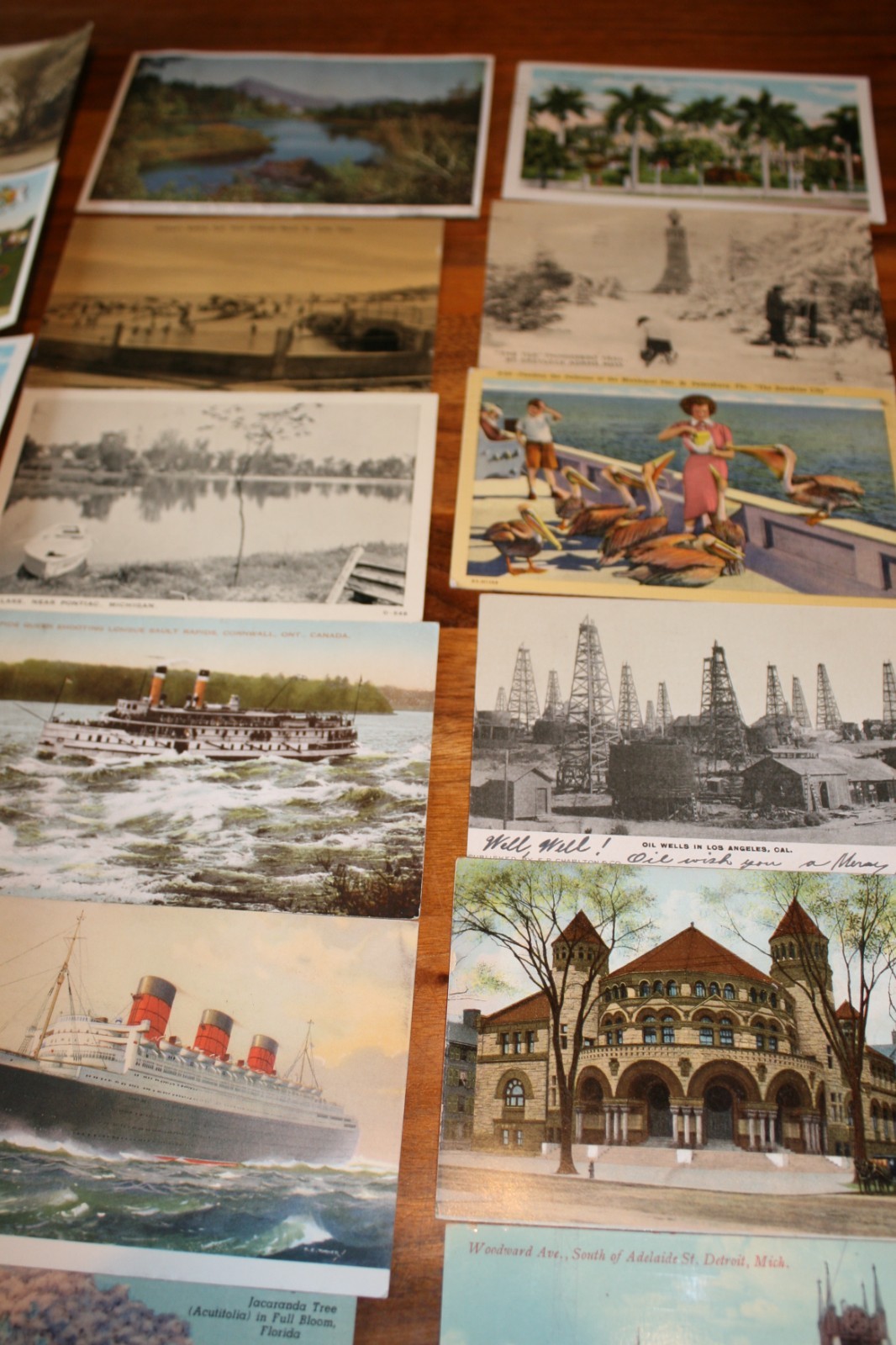 Vintage Early 20th Century Postcard Lot of 27