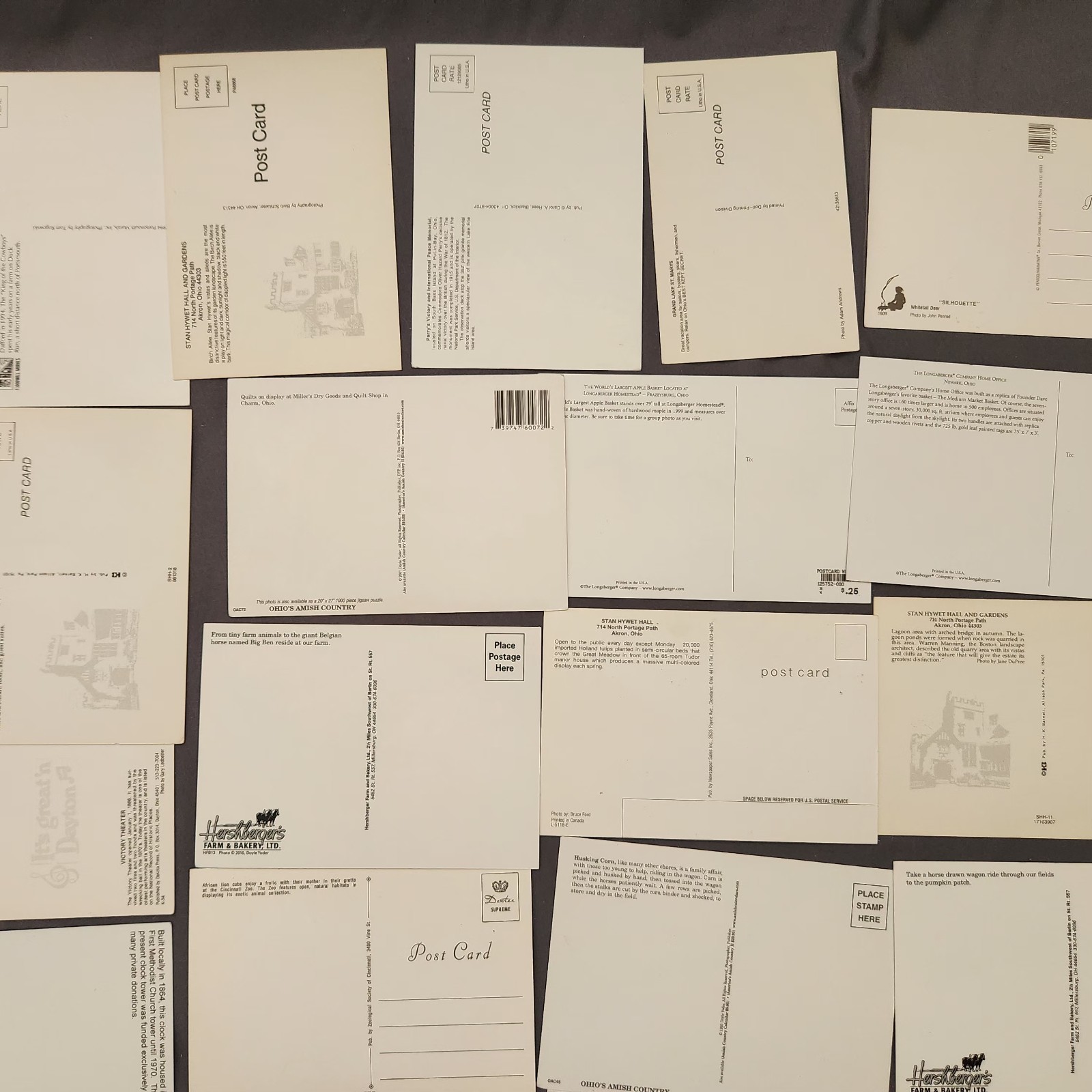 Lot of 75 OHIO Postcard Wildlife Nature Cities Landmark 1930’s -2000’s Mix