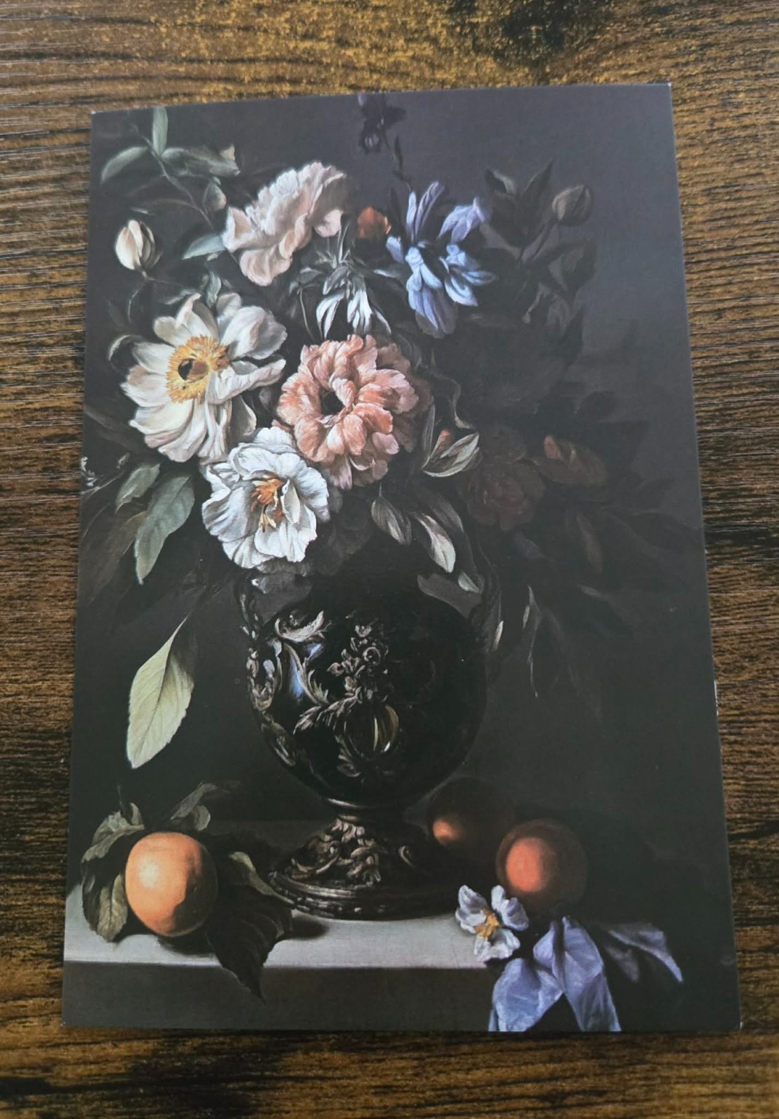 Vintage Photochrome Floral Still Life Postcard 5.5×4 Unposted Next Day Shipping