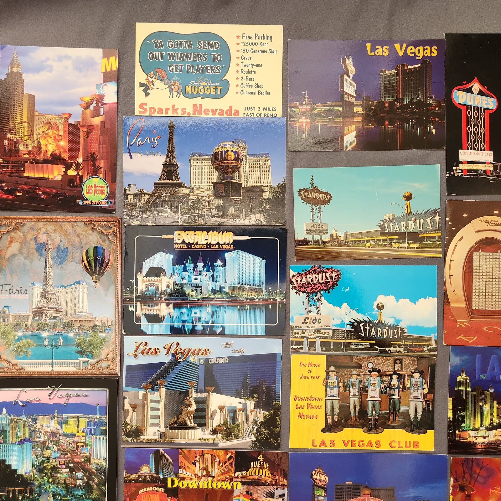 Lot of 29 NEVADA Postcard Wildlife Nature Cities Landmark 1970-2000’s Mix