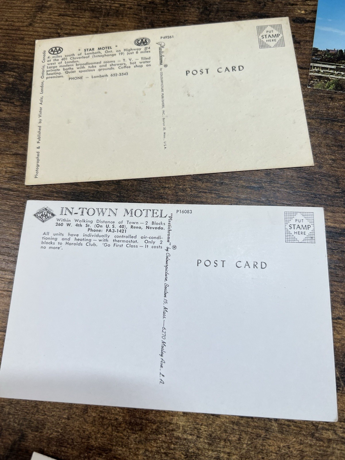 Vintage Postcard Lot of 8 Canada England USA Hotels School Space Unused Mixed