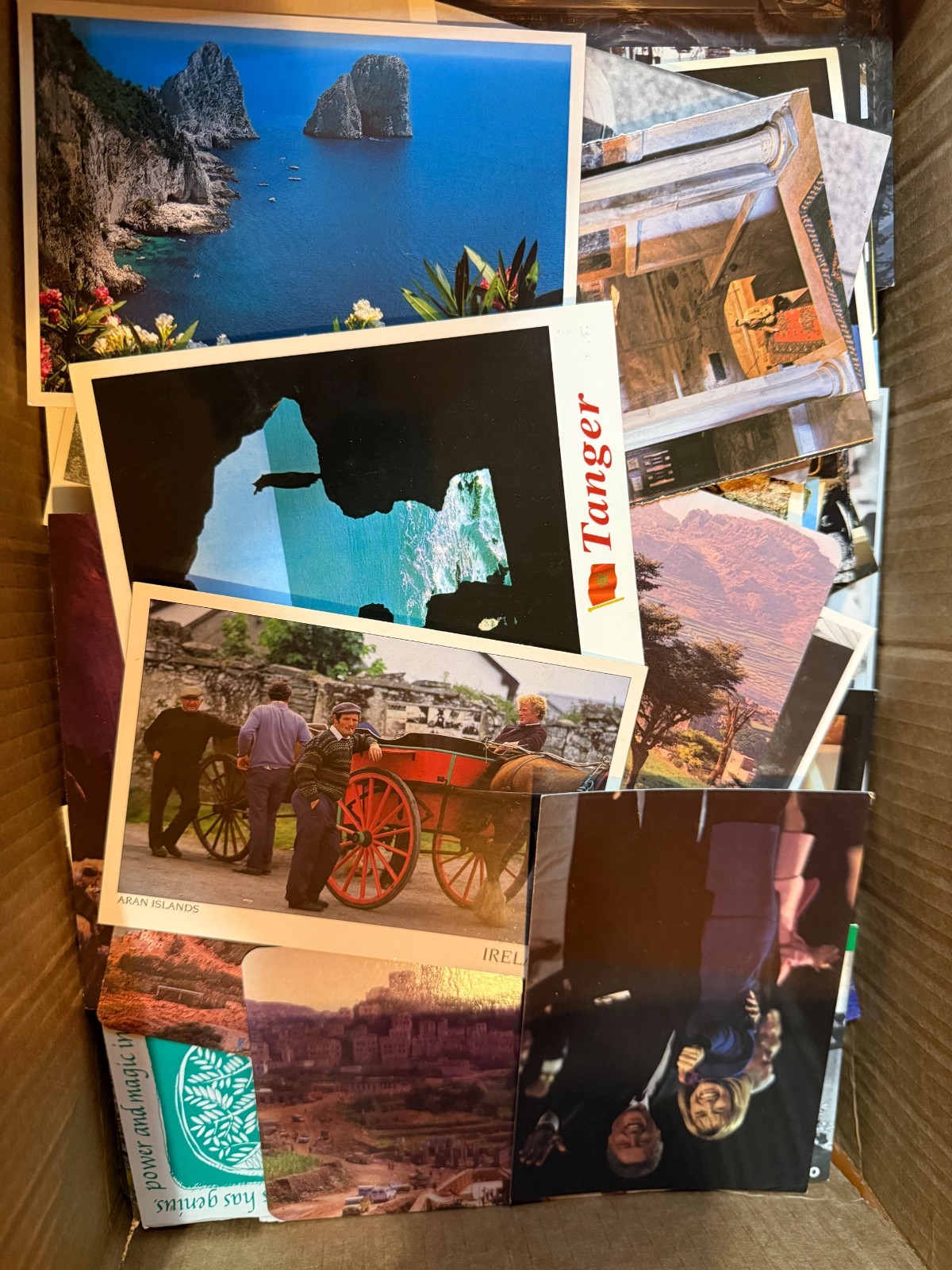 1100 Vintage Continental Postcards Lot Mixed States Countries Topics 6×4
