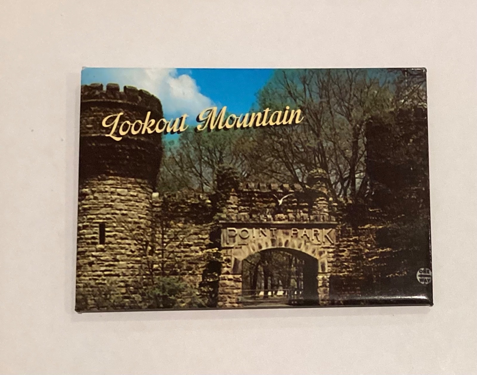 Lookout Mountain in Chattanooga, Tennessee Fridge Magnet O2