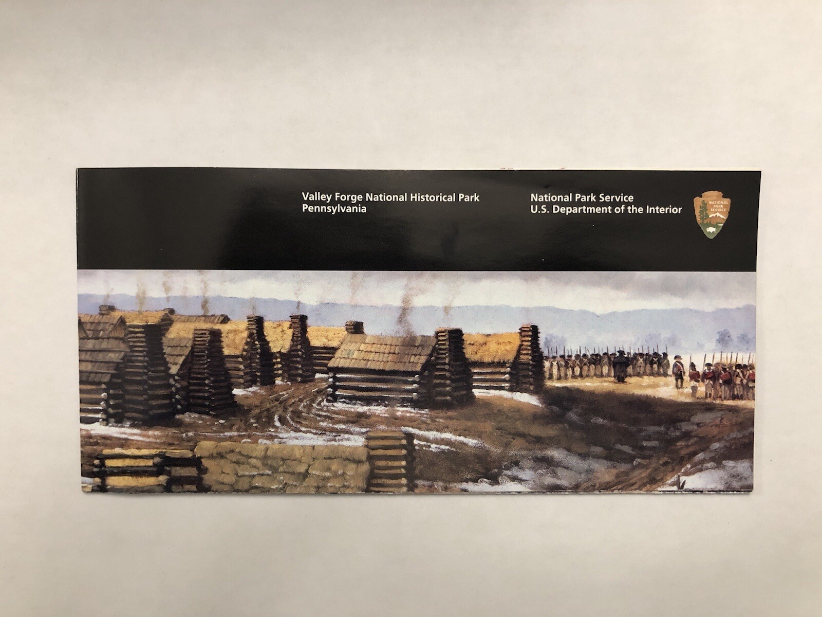 Valley Forge National Historical Park Unigrid Brochure Map Newest Version PA