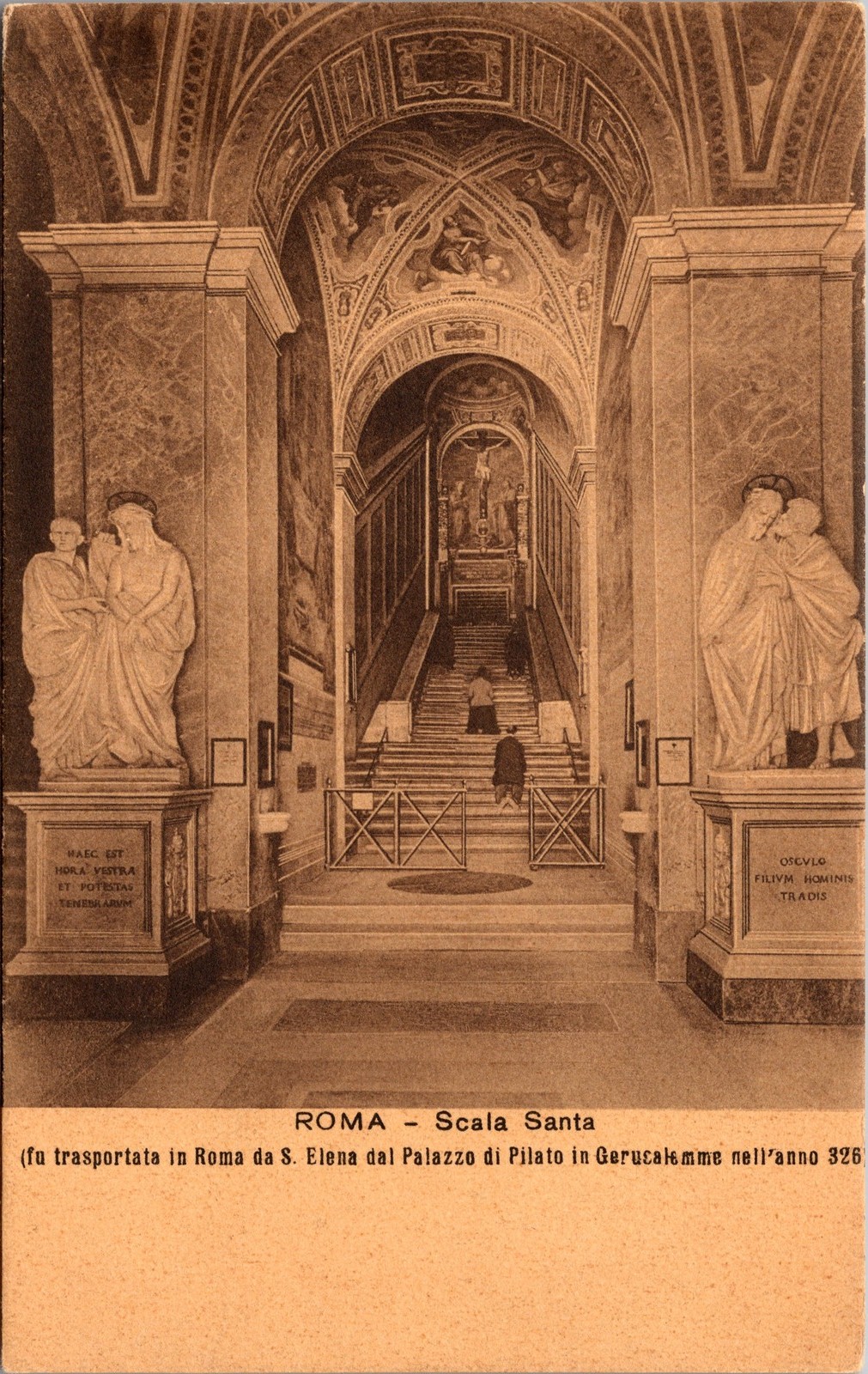 Post Card – ROMA Scala Santa