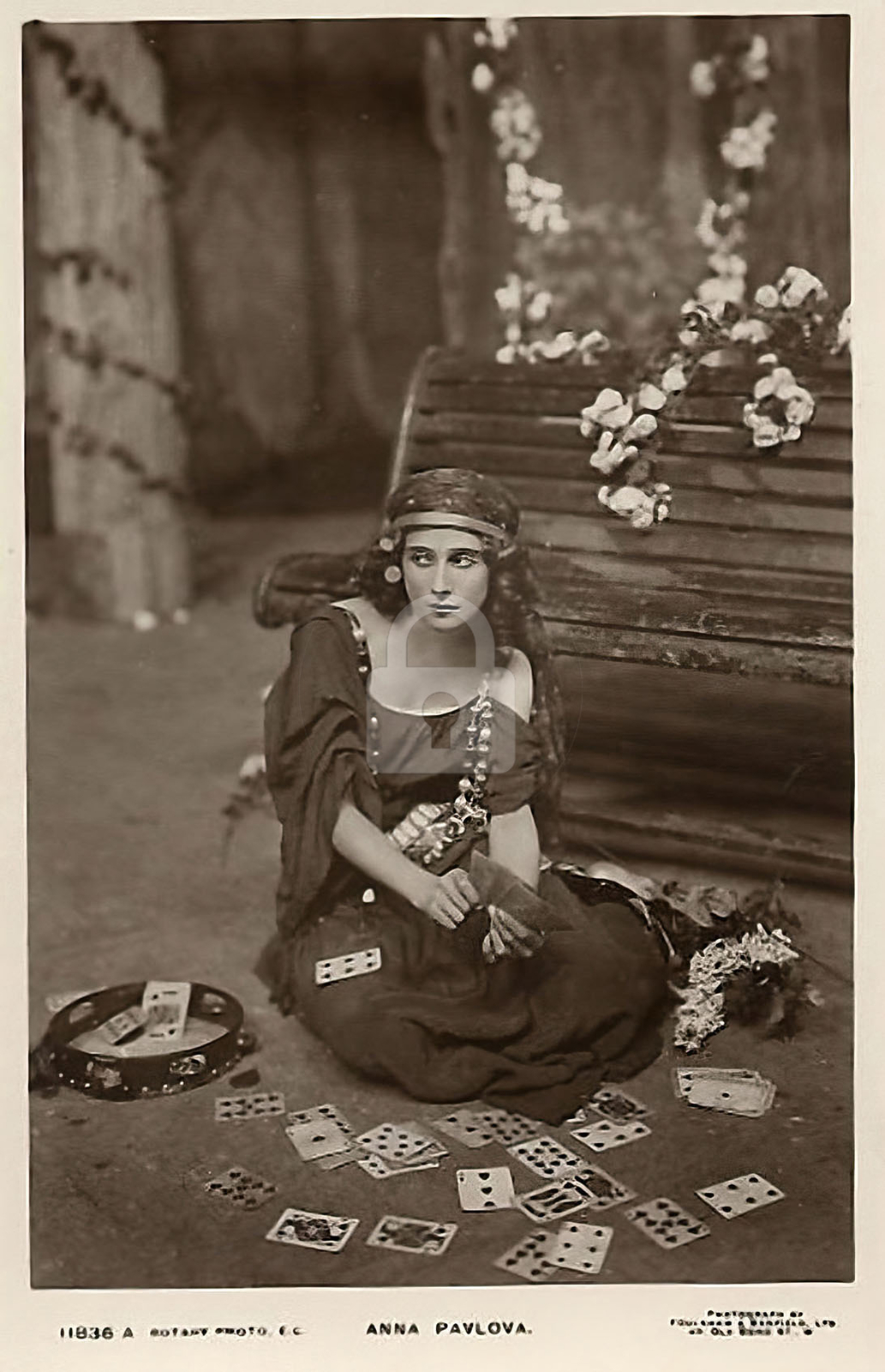 Fortune Teller 2 Creepy Postcard Copy