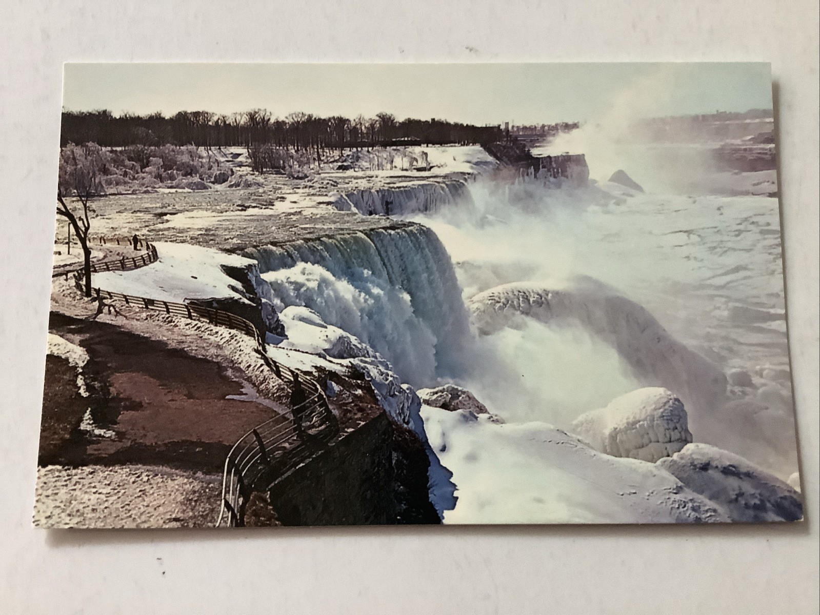 Winter, Niagara Falls United States Postcard