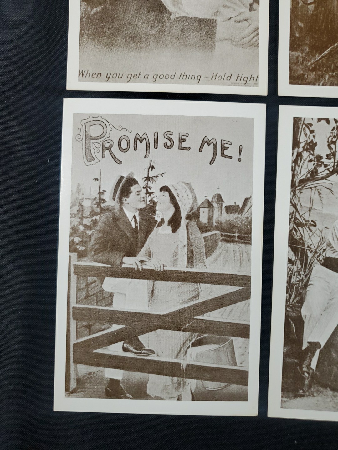Popular Products Post Card Romantic Couple Date Kiss Unused Lot #2 See Pics