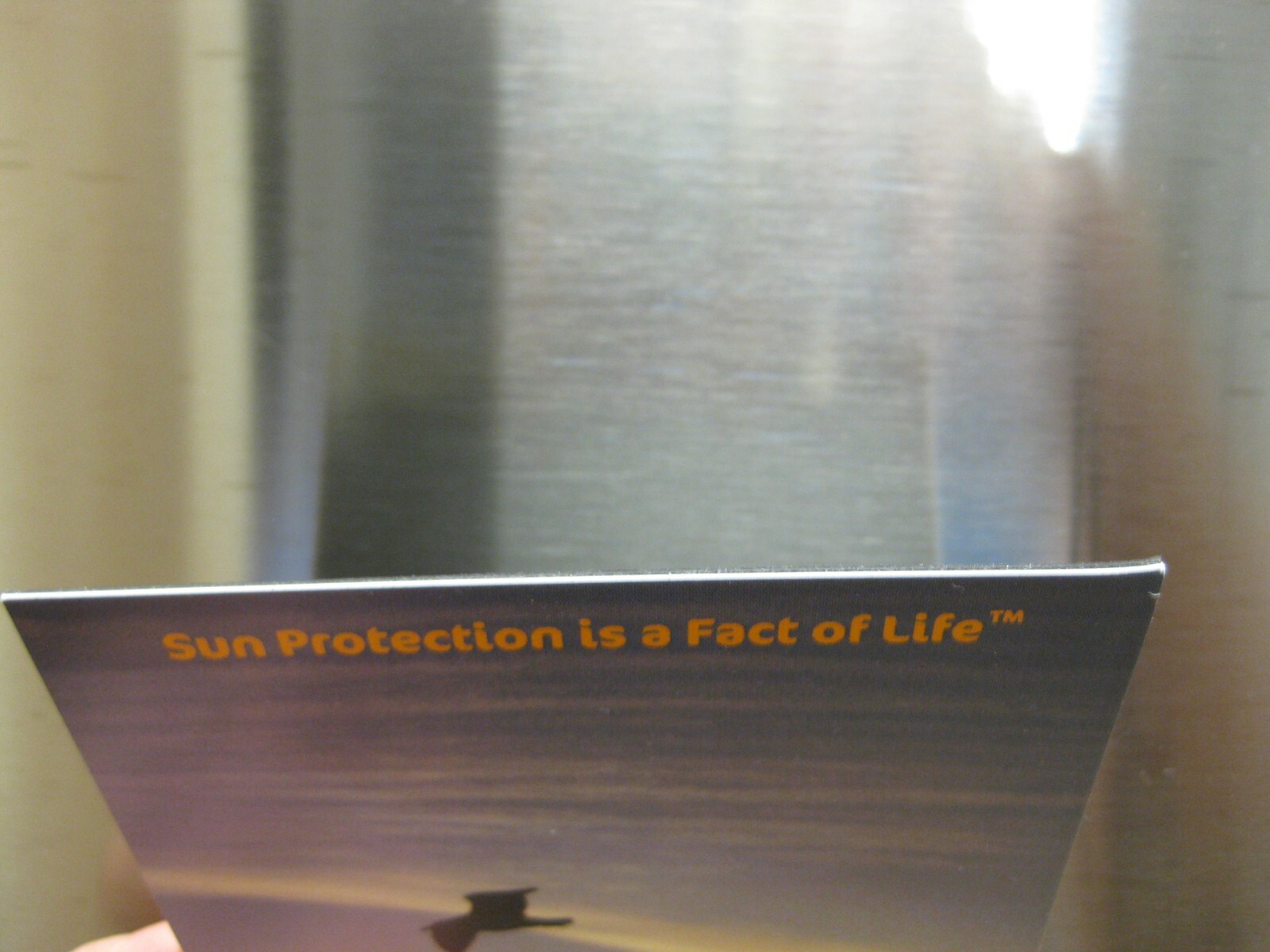 FRIDGE MAGNET 4×6″ SUN PROTECTION IS A FACT OF LIFE Souvenir Refrigerator MAGNET