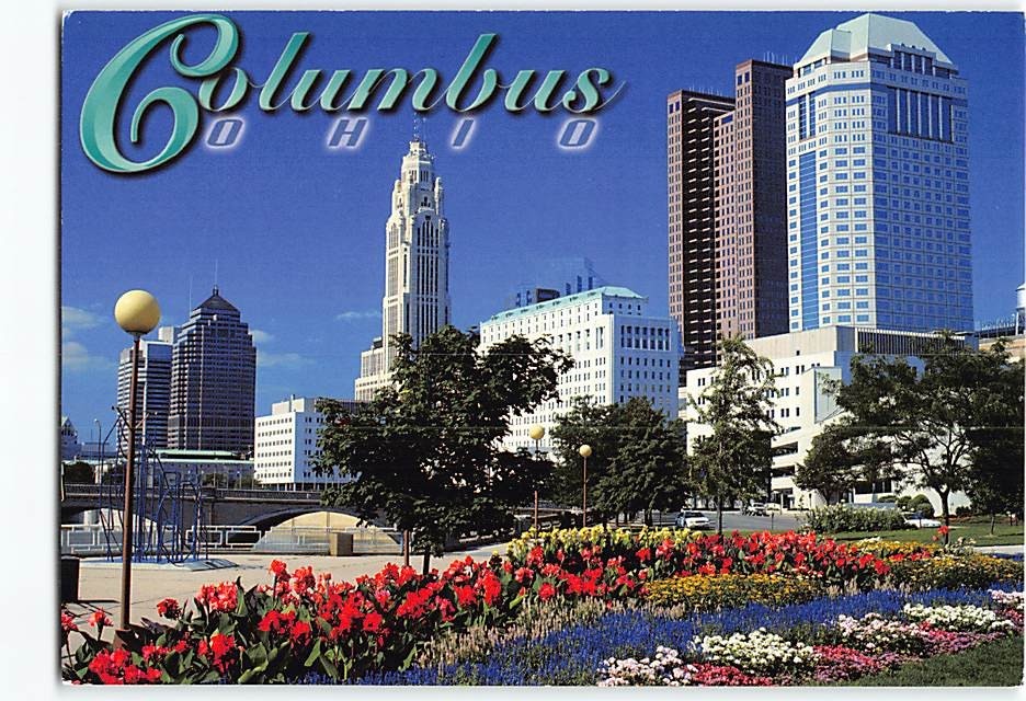 Postcard Columbus Ohio USA